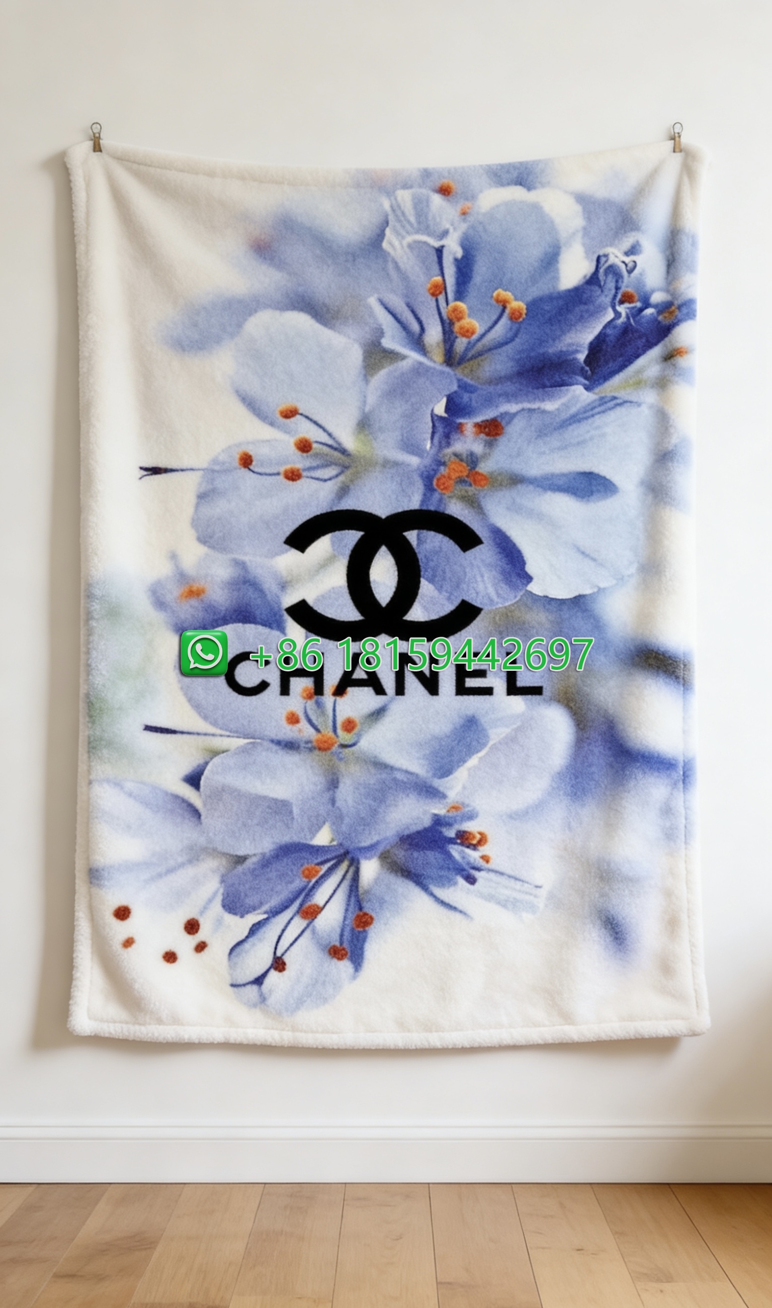 Chanel Throw Blankets
